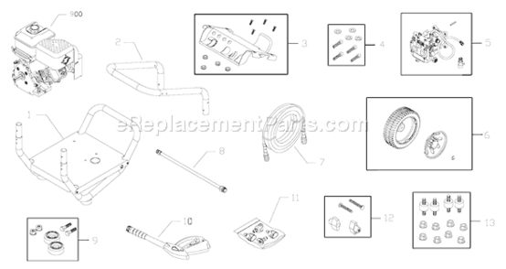 Part Location Diagram of Y201499GS Briggs and Stratton Handle